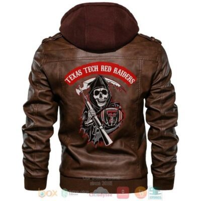 Texas Tech Red Raiders NCAA Football Sons Of Anarchy Leather Jacket LJ2632