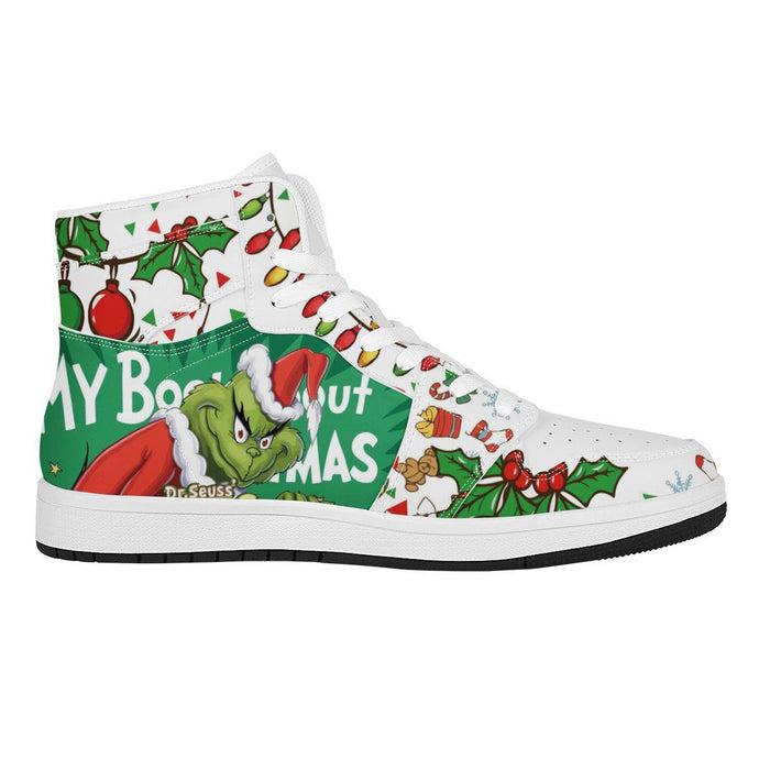 The Grinch Gift Sneaker Air Jordan 1 Custom Sneakers For Fans – Let the ...