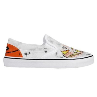 Trick 'r Treat Slip-On Shoes Low Top Sneaker For Fans 3 Trick r Treat Slip On Shoes Low Top Sneaker For Fans 3