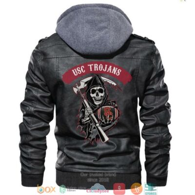 Usc Trojans NCAA Football Sons Of Anarchy Leather Jacket LJ2779