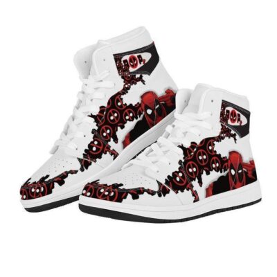 Wade Wilson Sneaker Air Jordan 1 Custom Sneakers For Fans 2