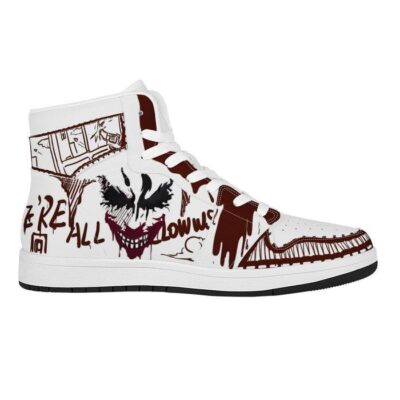Were All Clowns Sneaker Air Jordan 1 Custom Sneakers For Fans 1