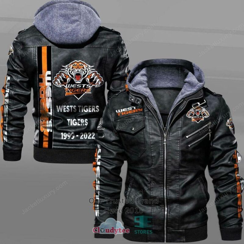 Wests Tigers 1999-2022 Leather Jacket LJ0239