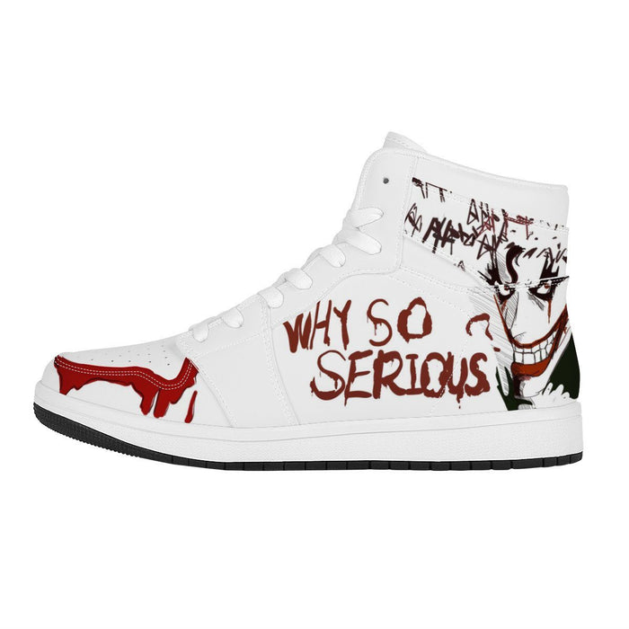 Why So Serious Sneaker Air Jordan 1 Custom Sneakers For Fans Let The Colors Inspire You 