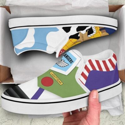 Woody Buzz Lightyear Toy Story Yellow Green Patterns Disney Graphic Cartoon Unisex Slip On Low Top Canvas Shoes 2 Woody Buzz Lightyear Toy Story Yellow Green Patterns Disney Graphic Cartoon Unisex Slip On Low Top Canvas Shoes 2