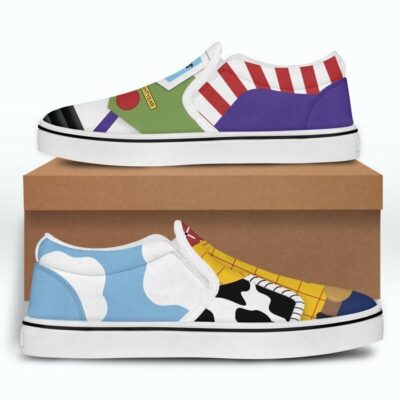 Woody Buzz Lightyear Toy Story Yellow Green Patterns Disney Graphic Cartoon Unisex Slip On Low Top Canvas Shoes 4 Woody Buzz Lightyear Toy Story Yellow Green Patterns Disney Graphic Cartoon Unisex Slip On Low Top Canvas Shoes 4