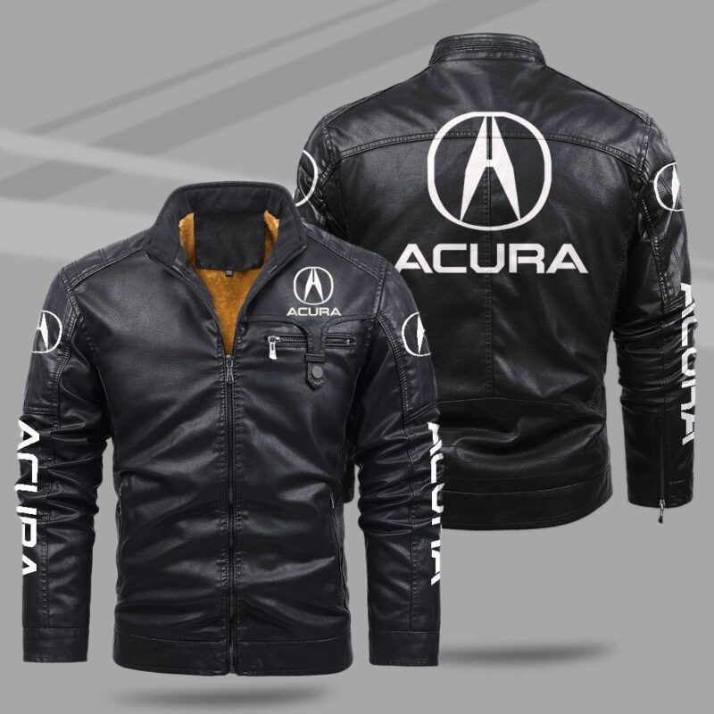 Acura Fleece Leather Jacket TFLJ037