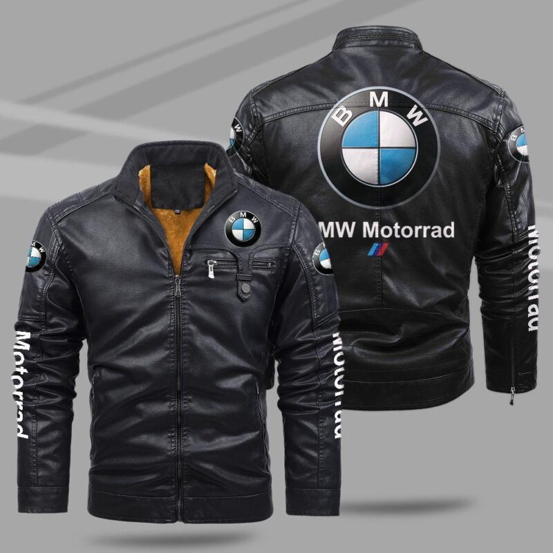 BMW Motorrad Fleece Leather Jacket TFLJ005