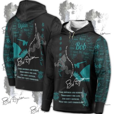 Bob Dylan Unisex 3D Hoodie TSH818