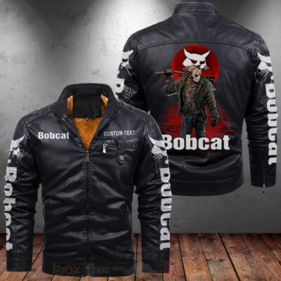 Bobcat Jason Voorhees Custom Name Trend Fleece Leather Jacket CFLJ009