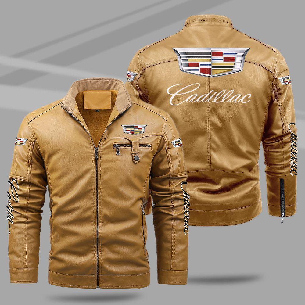 Cadillac Fleece Leather Jacket TFLJ001 – Let the colors inspire you!