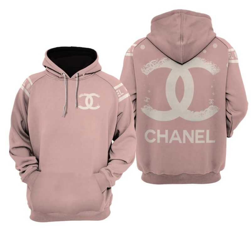 Chanel Pastel Unisex Hoodie For Men Women Luxury Pullover NH017