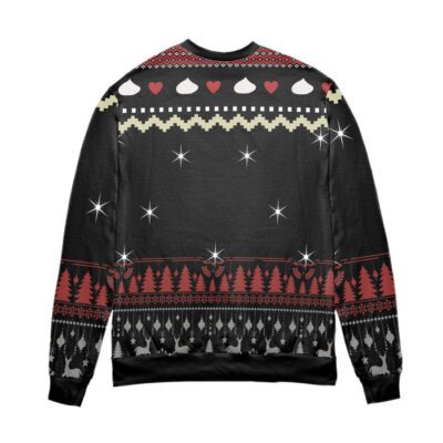 Dale Earnhardt In Memory Of February 18 2001 Ugly Christmas Sweater Black 2