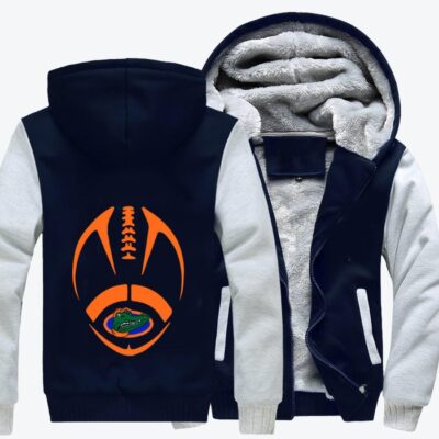 Florida Gators Football Football Fleece Zip Hoodie Jacket