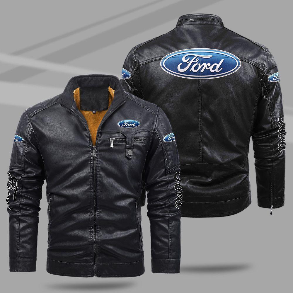 Ford Fleece Leather Jacket TFLJ042 – Let the colors inspire you!