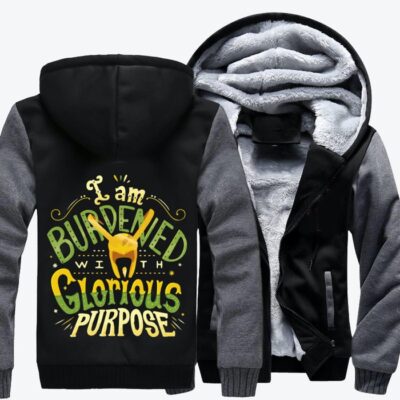 Glorious Purpose Loki Fleece Zip Hoodie Jacket 2
