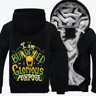 Glorious Purpose Loki Fleece Zip Hoodie Jacket 3