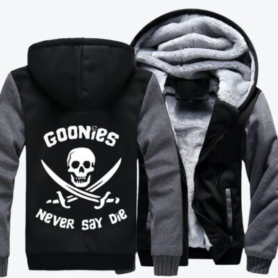 Goonies Never Say Die The Goonies Fleece Zip Hoodie Jacket 2