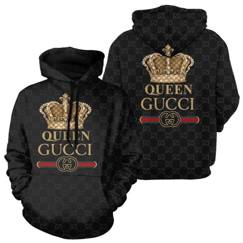Gucci Queen Unisex Hoodie For Men Women Luxury Pullover NH020