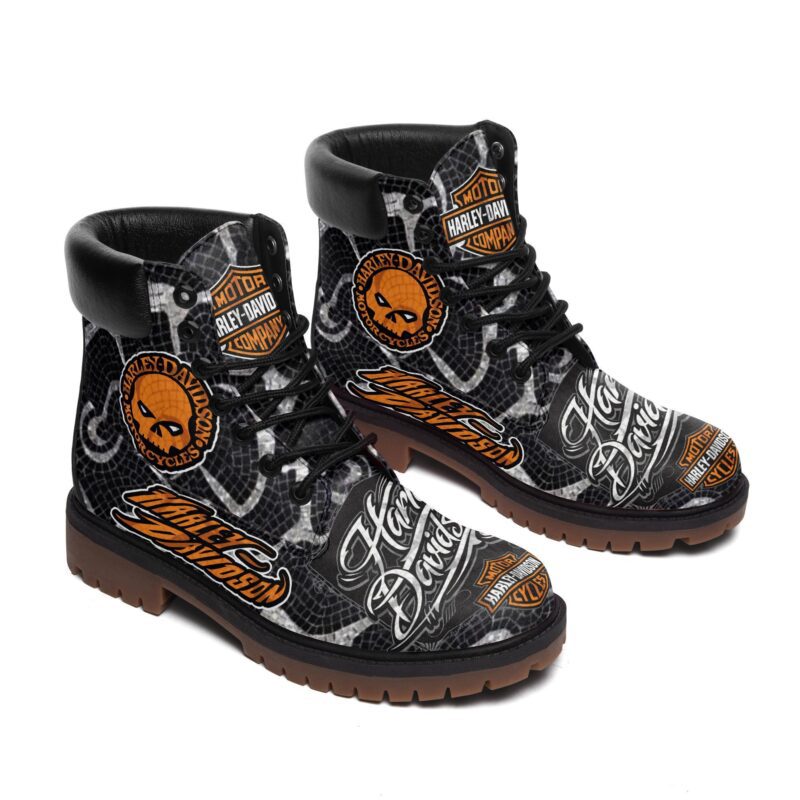 Harley Davidson Timberland Classic Boots Winter Shoes ECB026 1