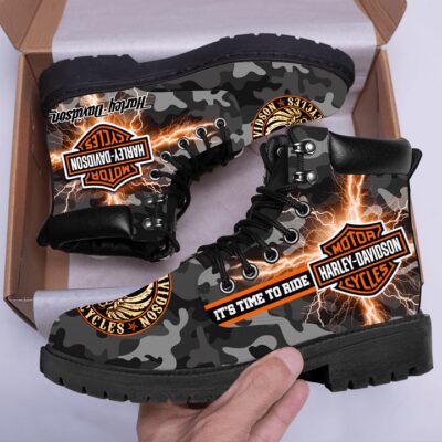 Harley Davidson Timberland Classic Boots Winter Shoes ECB083