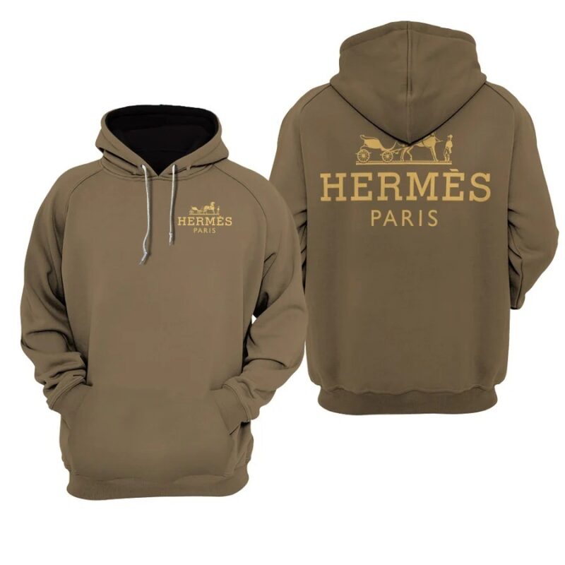 Hermes Paris Unisex Hoodie For Men Women Luxury Pullover NH021