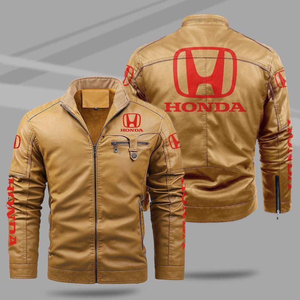 Honda Fleece Leather Jacket TFLJ013 – Let the colors inspire you!