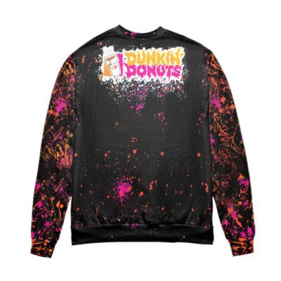 Jason Voorhees And Michael Myers Dunkin Donuts Ugly Christmas Sweater 2 Jason Voorhees And Michael Myers Dunkin Donuts Ugly Christmas Sweater 2