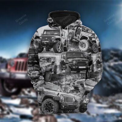 Jeep Car Unisex 3D Hoodie TSH813