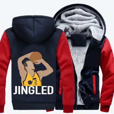 Joe Ingles Basketball Fleece Zip Hoodie Jacket 1