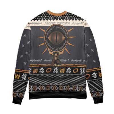 Lord Of The Rings Anneau Seigneur Des Anneaux Ugly Christmas Sweater 2