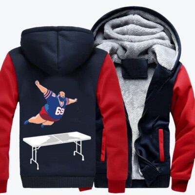 Mafia Football Fleece Zip Hoodie Jacket 1