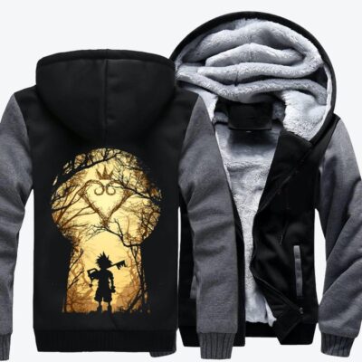 My Kingdom Kingdom Hearts Fleece Zip Hoodie Jacket 2