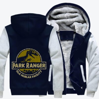Park Ranger Jurassic World Fleece Zip Hoodie Jacket