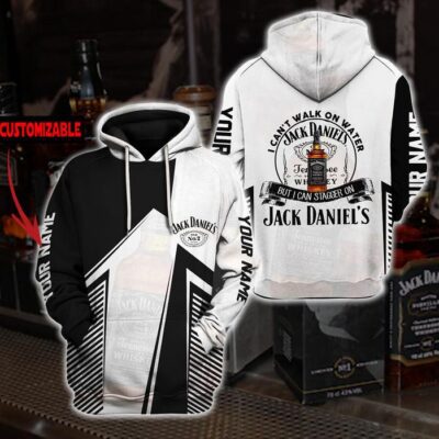 Personalized JD Unisex 3D Hoodie - White TSH1044