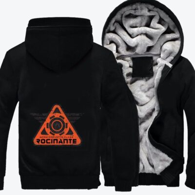 Rocinante The Expanse Fleece Zip Hoodie Jacket 3