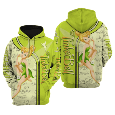 Tinker Bell Costume Disney Unisex 3D Hoodie TSH033