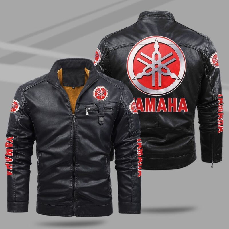 Yamaha Fleece Leather Jacket TFLJ020