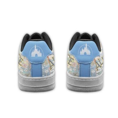 Alice In Wonderland Sneaker Disney Sneakers Unisex Classic Low Top Air Force 1 Shoes Converse Style Sneakers 3