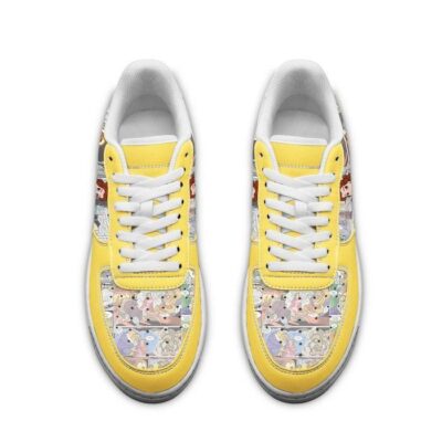 Belle Sneaker Disney Sneakers Unisex Classic Low Top Air Force 1 Shoes Converse Style Sneakers 2