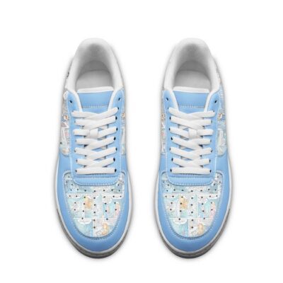 Cinderella Sneaker Disney Sneakers Unisex Classic Low Top Air Force 1 Shoes Converse Style Sneakers 3