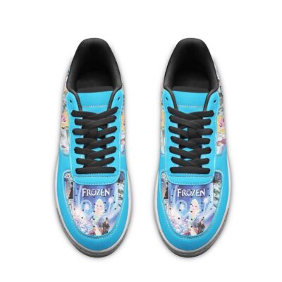 Elsa Sneaker Disney Sneakers Unisex Classic Low Top Air Force 1 Shoes Converse Style Sneakers 2