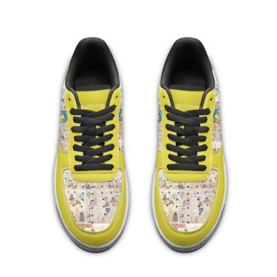 Jiminy Cricket Sneaker Disney Sneakers Unisex Classic Low Top Air Force 1 Shoes Converse Style Sneakers 2
