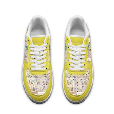 Jiminy Cricket Sneaker Disney Sneakers Unisex Classic Low Top Air Force 1 Shoes Converse Style Sneakers 3
