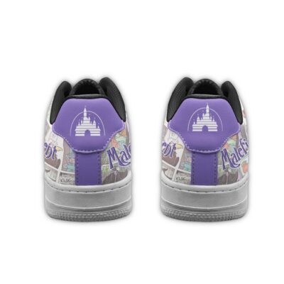 Maleficent Sneaker Disney Sneakers Unisex Classic Low Top Air Force 1 Shoes Converse Style Sneakers 2