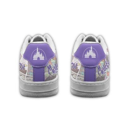 Maleficent Sneaker Disney Sneakers Unisex Classic Low Top Air Force 1 Shoes Converse Style Sneakers 3