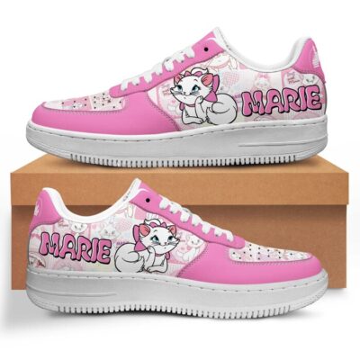 Marie Cat Sneaker Disney Sneakers Unisex Classic Low Top Air Force 1 Shoes Converse Style Sneakers