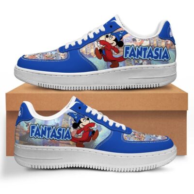 Mickey Fanta Sneaker Disney Sneakers Unisex Classic Low Top Air Force 1 Shoes Converse Style Sneakers