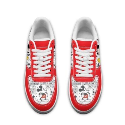 Mickey Mouse Sneaker Disney Sneakers Unisex Classic Low Top Air Force 1 Shoes Converse Style Sneakers 3