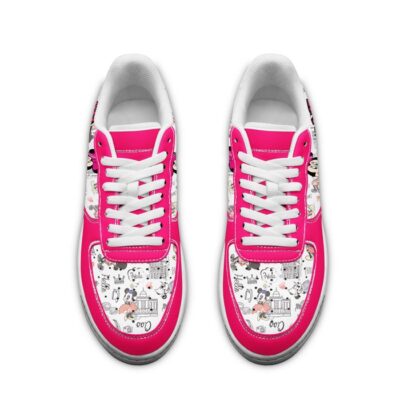 Minnie Mouse Sneaker Disney Sneakers Unisex Classic Low Top Air Force 1 Shoes Converse Style Sneakers 2